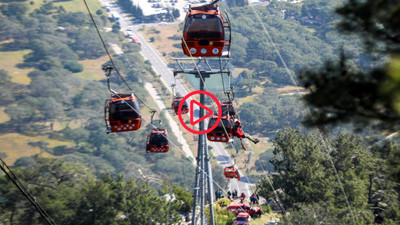 Antalya'daki teleferik kazası anının video görüntüsü ortaya çıktı