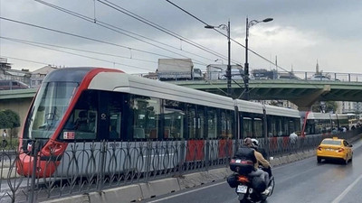 Kabataş-Bağcılar Tramvay Hattı'nın bir bölümünde seferler yapılamıyor