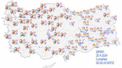 Meteoroloji uyardı: Hava sıcaklığı azalıyor, sağanak yağış bekleniyor