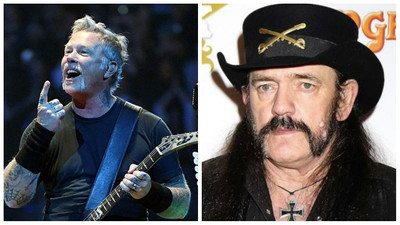 Metallica yıldızı James Hetfield, Motörhead'in kurucularından Lemmy Kilmister'ın küllerinden dövme yaptırdı