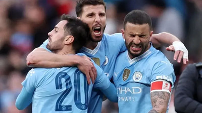 İngiltere Federasyon Kupası'nda Manchester City, Chelsea'i 1-0 yenerek finale çıktı