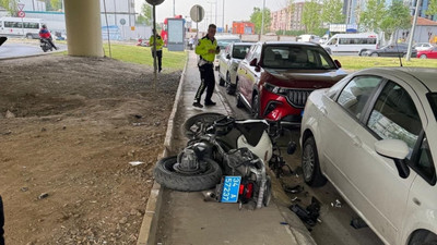 Motosikletle kaza yapan trafik polisi vefat etti