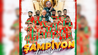 Amedspor'dan şampiyonluk paylaşımları