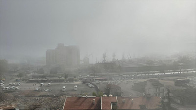 Trabzon'da hava ulaşımına sis engeli