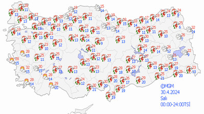 Meteoroloji uyardı: Birçok kentte sağanak yağış ve kuvvetli rüzgar bekleniyor