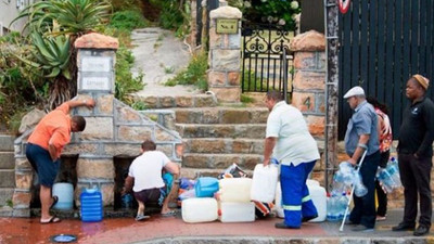 Cape Town'da su tüketimi 50 litre ile sınırlandırıldı