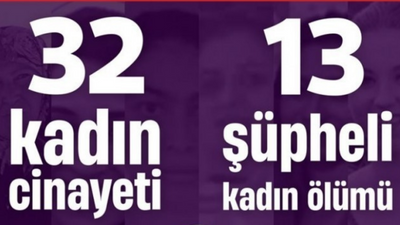 Nisan ayında 32 kadın katledildi