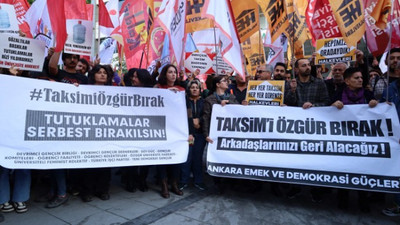 1 Mayıs gözaltı ve tutuklamalarına tepki: 'Kurtuluş yok tek başına'