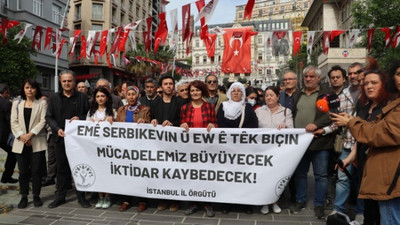 Onlarca DEM Partilinin gözaltına alınması protesto edildi: İrademizi devam ettireceğiz