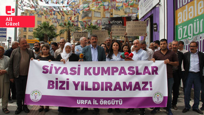 Urfa'da Kobanê Davası protestosu: 'Bu karar yok hükmündedir'