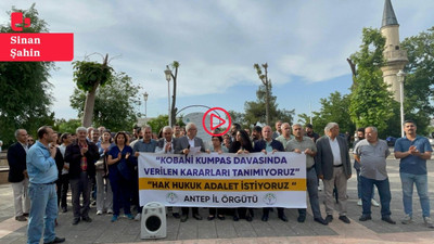 Antep'te Kobanê Davası protestosu: 'Faşizmin aldığı kararı tanımıyoruz, yok hükmündedir'