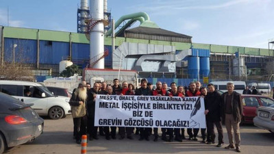 136 aydından metal işçileriyle dayanışma