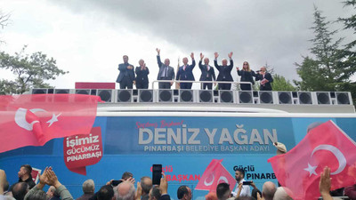 Seçimlerin yenileneceği Pınarbaşı’nda CHP miting yaptı, Mansur Yavaş da katıldı