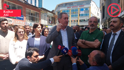 DEM Parti Eş Genel Başkanı Bakırhan Yüksekova'da konuştu: Değil oy vermek, AKP'nin önünden bile geçilmemeli