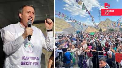 Tuncer Bakırhan, Hakkari'de konuştu: Siz gaspçısınız, size güle güle diyeceğiz