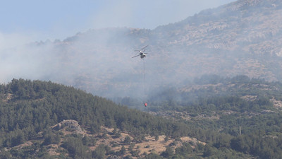 Manisa Spil Dağı'nda çıkan orman yangını kontrol altına alındı