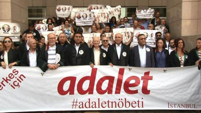 Adalet Nöbetçileri'nden Kemal Aytaç'a destek