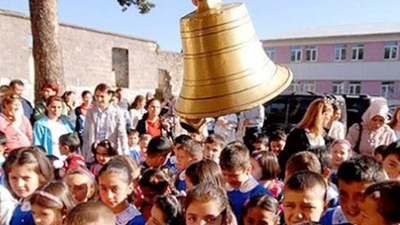 Okul zili yarın yeniden çalacak