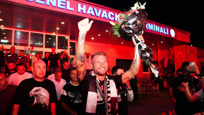 Beşiktaş'ın yeni golcüsü Ciro Immobile, İstanbul'a geldi