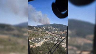 Manisa Soma'da orman yangını