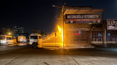 Kayseri'de doğal gaz borusu patladı