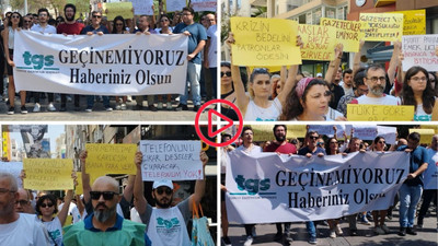 İzmirli gazetecilerden ‘maaş' protestosu: 'Geçinemiyoruz haberiniz olsun'