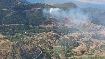 İzmir'de çıkan orman yangını kontrol altına alındı