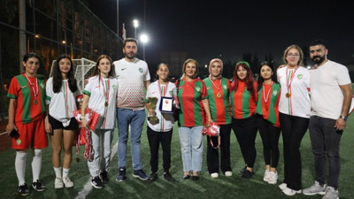 Mersin’de Gülistan Doku Futbol Turnuvası’nın final maçı oynandı