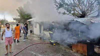 Antalya'da restoran yangında kül oldu