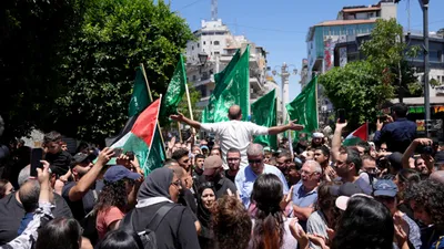 Hamas lideri Haniye'ye düzenlenen suikast, işgal altındaki Batı Şeria'da protesto edildi