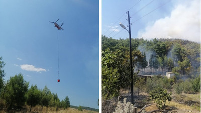 Antalya'da orman yangını