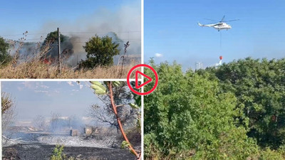 Avcılar'daki yangın nedeniyle tren seferleri durdu