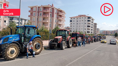 Keşanlı çiftçilerden eylem: Polis engeline rağmen traktörlerle ilçe merkezine girdiler