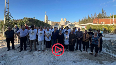 Hatay'da beton santrali protestosu: '10-15 yıl sonra kanser vakalarıyla karşılaşacağız'