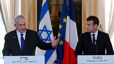 Macron, Netanyahu'yu 'Bölgeyi savaş sürüklüyorsunuz' diye uyardı