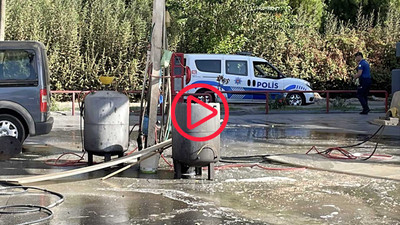 Aydın'da benzincide köpük tankı patladı: Üç işçi yaralı