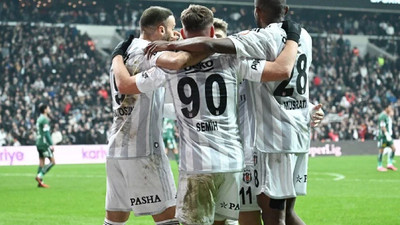 Gaziantep FK - Beşiktaş karşılaşması: 1 - 1