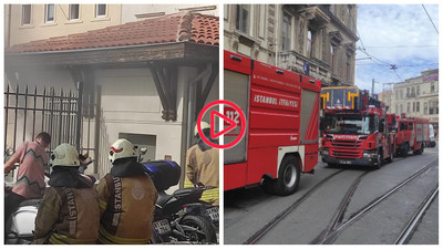 Beyoğlu Belediyesi'nde trafo patladı, bina boşaltıldı