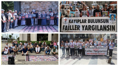 Kayıp yakınları dört kentten seslendi: 'Mücadelemiz sürecek'