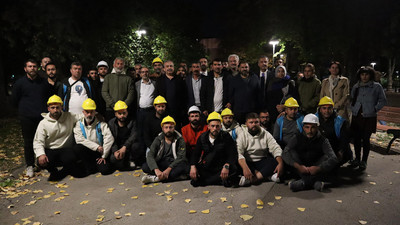 Fernas işçileri işverenle masaya oturmak için Soma'da... İşçi heyeti, görüşme için maden ocağına gitti