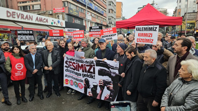 Zonguldak’ta yerel basın çalışanlarından 'düşük ücret' protestosu