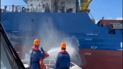 Marmara Denizi’nde gemide çıkan yangında 2 işçi öldü