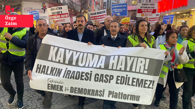 Eskişehir'de Esenyurt protestosu: Halk kayyım istemediğini 31 Mart'ta gösterdi