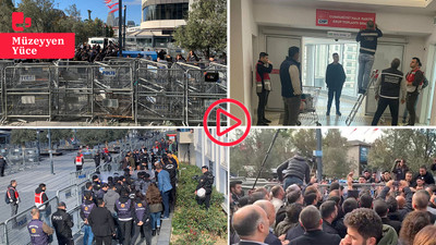 Esenyurt kayyımının talimatıyla CHP Grup Toplantı Odası kilitlendi, belediye önünde arbede yaşandı