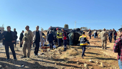 Mardin'de ticari araç takla attı, üç kişi öldü