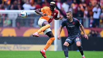 Galatasaray, Samsunspor'u 3-2 yendi