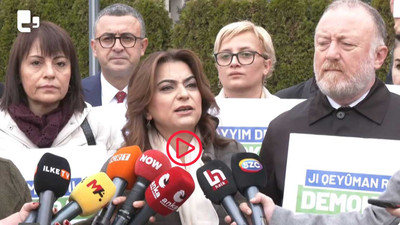 DEM Parti'den İçişleri Bakanlığı önünde kayyım tepkisi: AKP darbe yaptı