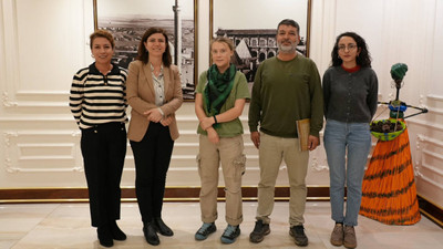 İklim eylemcisi Greta Thunberg, Diyarbakır Büyükşehir Belediyesi'ni ziyaret etti