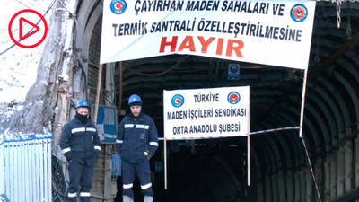 Çayırhan'daki madenci direnişi -5 derecede sürüyor