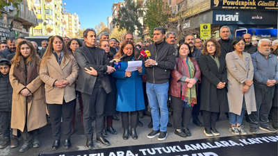 Diyarbakır’da kayyım protestosu: Yenilginin itirafıdır